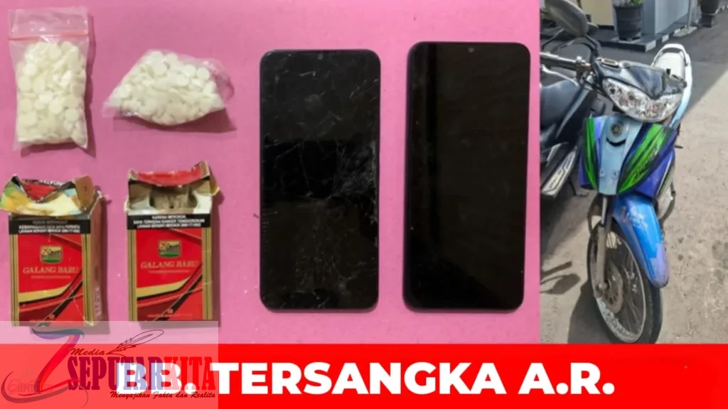 Ungkap Jaringan Pil Dobel L, Polres Nganjuk Amankan 1.239 Butir dan Tiga Terduga Pelaku