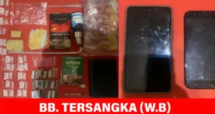 Pengedar Sabu 38,9 Gram Dibongkar, Berawal Dari Penangkapan Kurir di Warung Tanjunganom