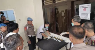 Polres Madiun Gelar Tes Urine Mendadak, Tegaskan Komitmen Bersih dari Narkoba
