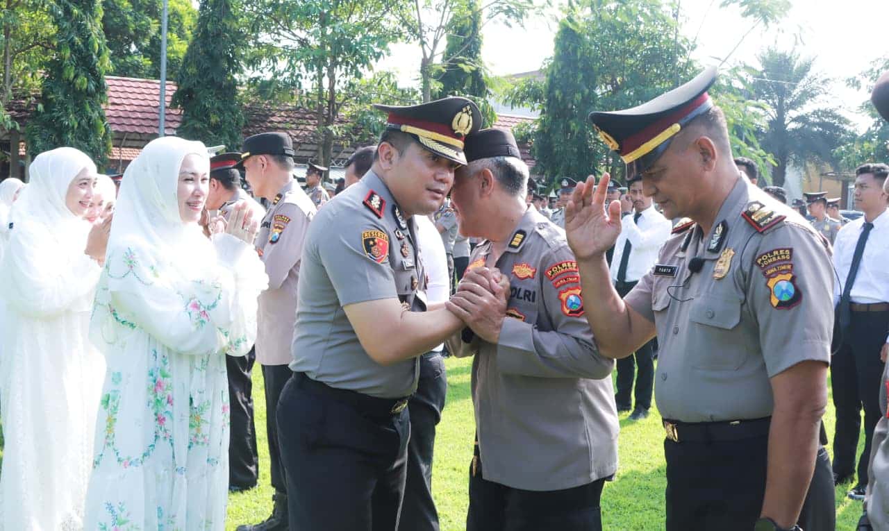 Polres Jombang GelarApel Pagi dan Halalbihalal, Perkuat Soliditas Pasca Idulfitri*